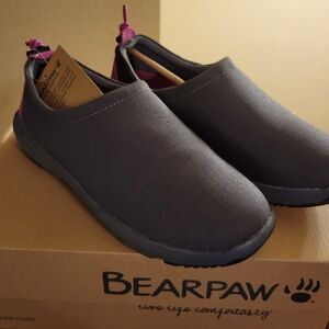 Bearpaw Gray Slip-On Shoes